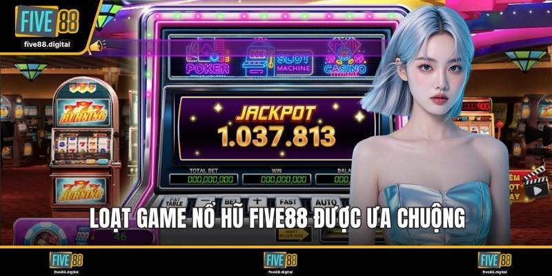 Loạt game nổ hũ FIVE88 được ưa chuộng